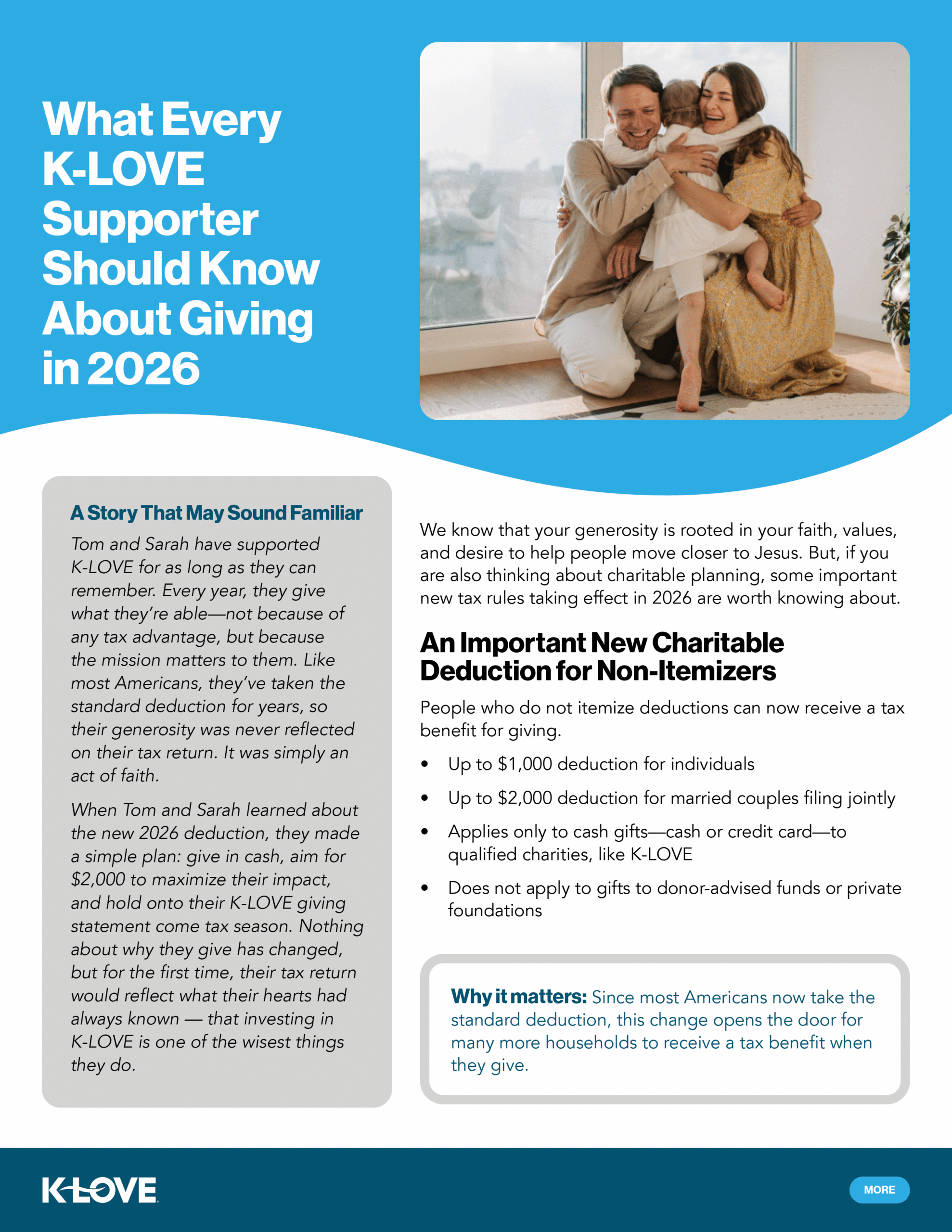 Tax Wise Ways to Make an Impact
